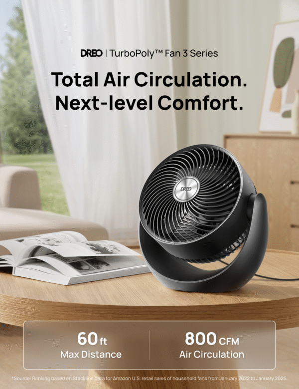 TurboPoly™ Table Fan 307 - Image 4